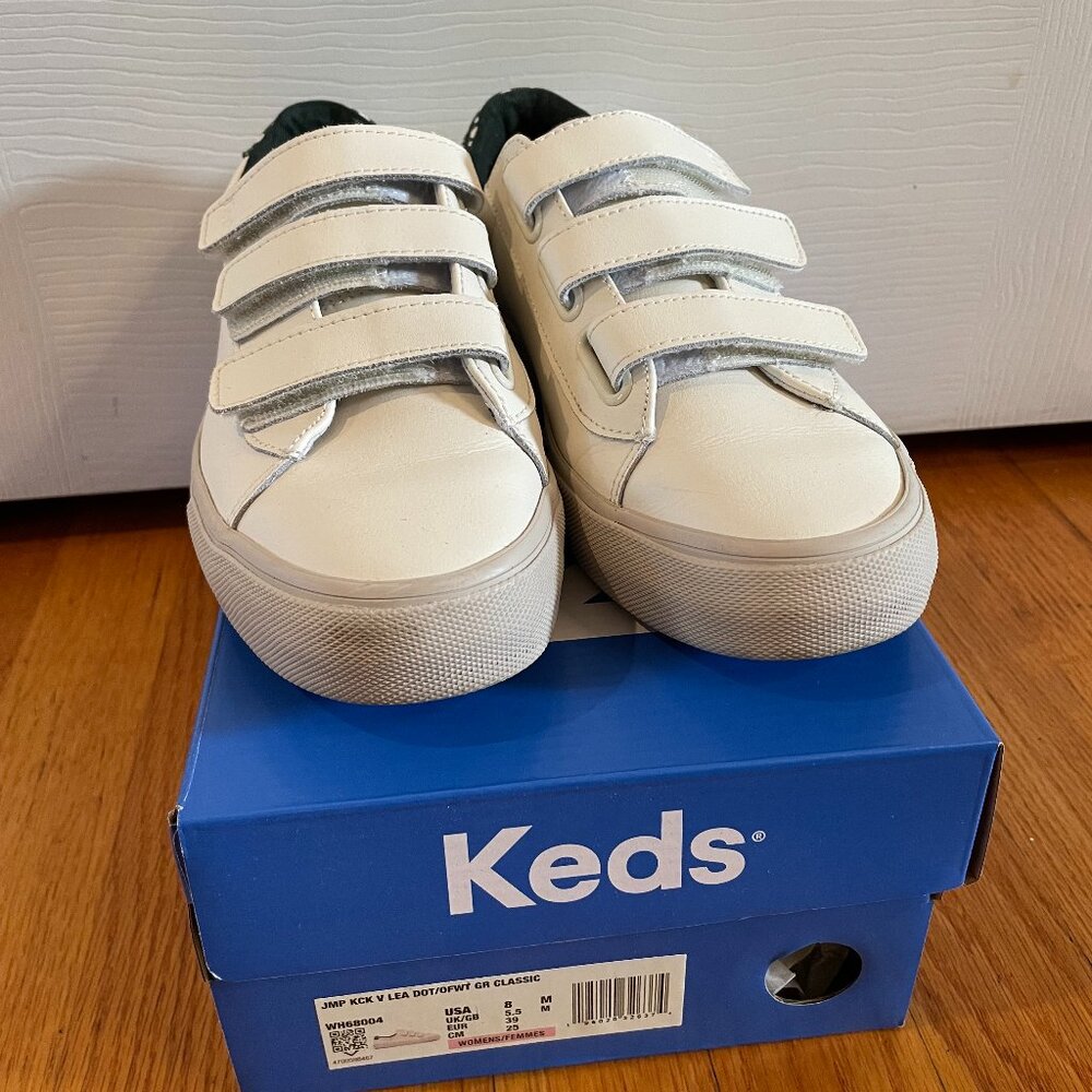 Keds White Leather Sneakers